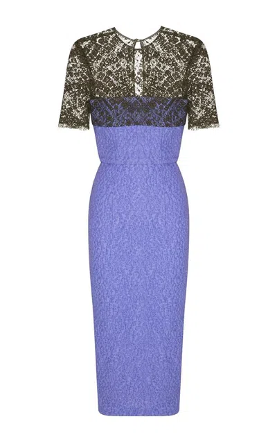 Alex Perry Cataline Pencil Dress. In Multi