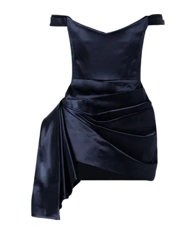 Alex Perry Charming Mini Dress In Blue