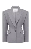 Alex Perry Contour Wool Blazer