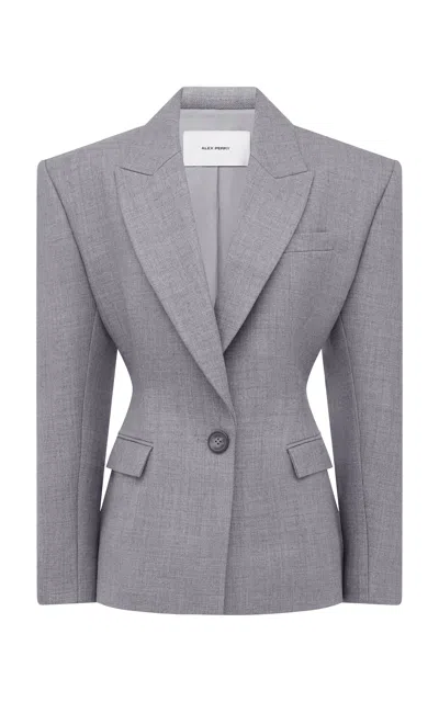 Alex Perry Contour Wool Blazer
