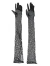 Alex Perry Handschuhe Mit Kristallen