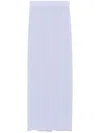 Alex Perry Crystal-embellished Jersey Midi Skirt In Blue
