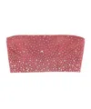 Alex Perry Crystal-embellished Top In Pink
