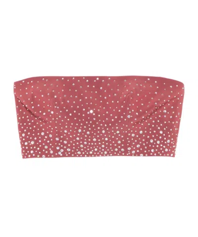 ALEX PERRY CRYSTAL EMBELLISHED TUBE TOP