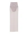 Alex Perry Crystal Mesh Half-length Dress In White