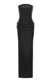 Alex Perry Curved Corseted Strapless Gown