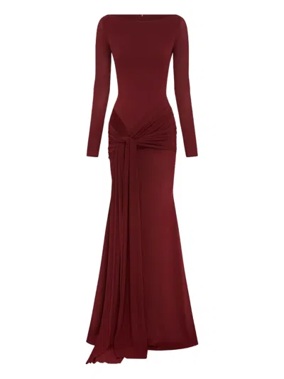 ALEX PERRY DRAPED DRESS