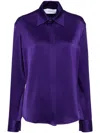 Alex Perry Fitted Shirt In Purple