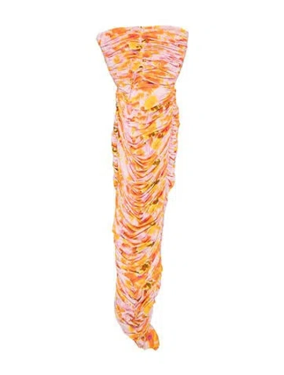 Pre-owned Alex Perry Floral Print Mini Dress In Pink