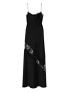 Alex Perry Foral-lace Maxi Dress In Black