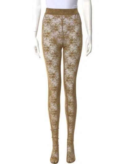 Pre-owned Alex Perry Lace Skinny Leg Pants W/ Tags In Multi