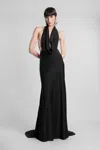 Alex Perry Long Dress In Black