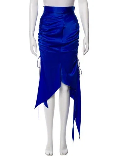 Pre-owned Alex Perry Long Skirt W/ Tags In Blue