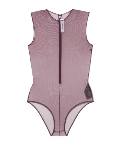Alex Perry Mesh Tights In Purple