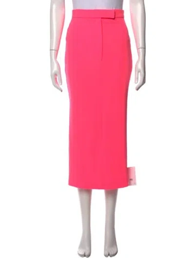 Pre-owned Alex Perry Midi Length Skirt In Pink