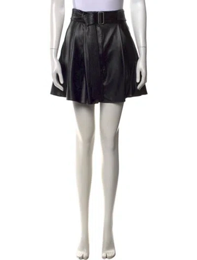 Pre-owned Alex Perry Mini Shorts In Black