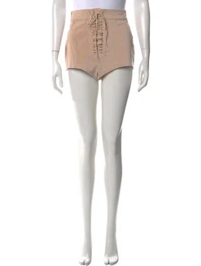 Pre-owned Alex Perry Mini Shorts In Neutral