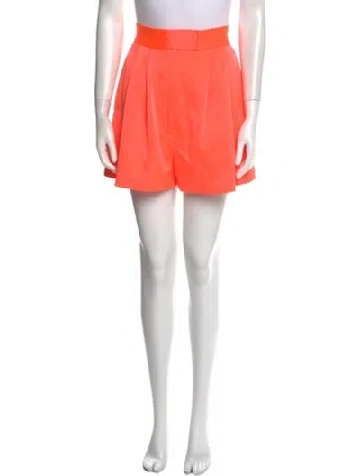 Pre-owned Alex Perry Mini Shorts In Orange