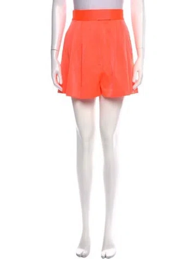 Pre-owned Alex Perry Mini Shorts In Orange