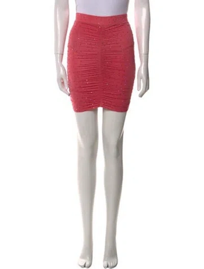 Pre-owned Alex Perry Mini Skirt In Pink