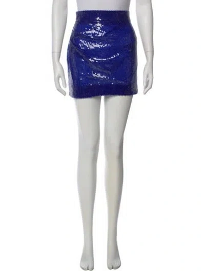 Pre-owned Alex Perry Mini Skirt In Purple