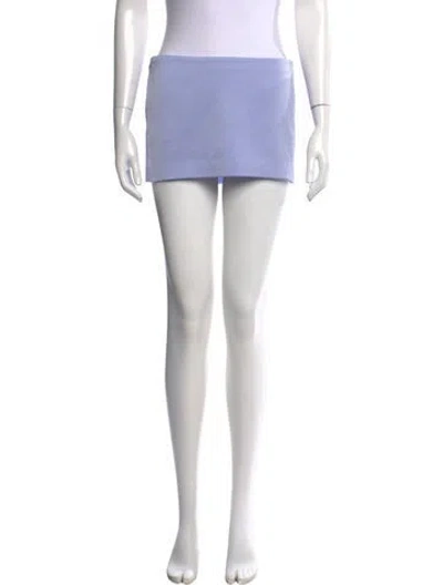 Pre-owned Alex Perry Mini Skirt W/ Tags In Blue