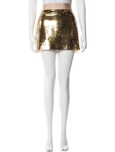 Pre-owned Alex Perry Mini Skirt In White