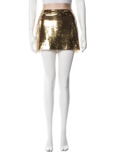 Pre-owned Alex Perry Mini Skirt In White