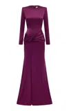 Alex Perry Moda Operandi In Burgundy