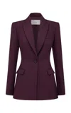 Alex Perry Moda Operandi In Burgundy