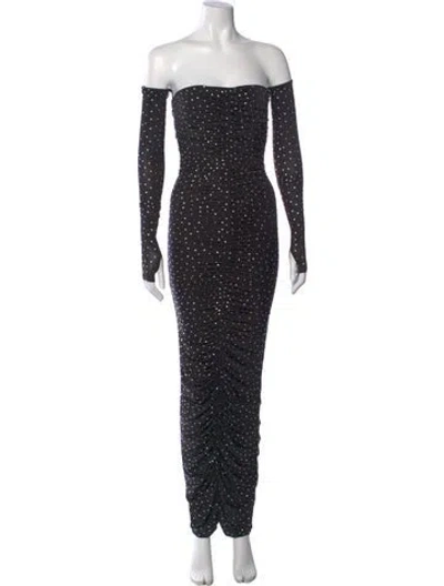 Pre-owned Alex Perry Nylon Long Dress In Blue