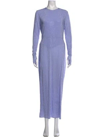 Pre-owned Alex Perry Nylon Long Dress In Purple