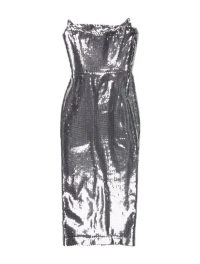 Pre-owned Alex Perry Nylon Midi Length Dress In Blue