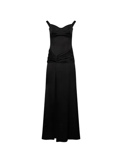 Alex Perry Off-shoulder Gown In Black