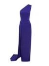 Alex Perry Asymmetrisches Abendkleid In Blau