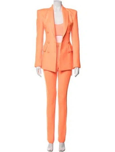 Pre-owned Alex Perry Pantsuit In Orange