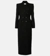 ALEX PERRY PINSTRIPE WOOL-BLEND COAT