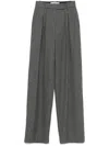 ALEX PERRY PINSTRIPED TAILORED TROUSERS