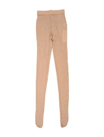 Pre-owned Alex Perry Polka Dot Print Skinny Leg Pants In Neutral