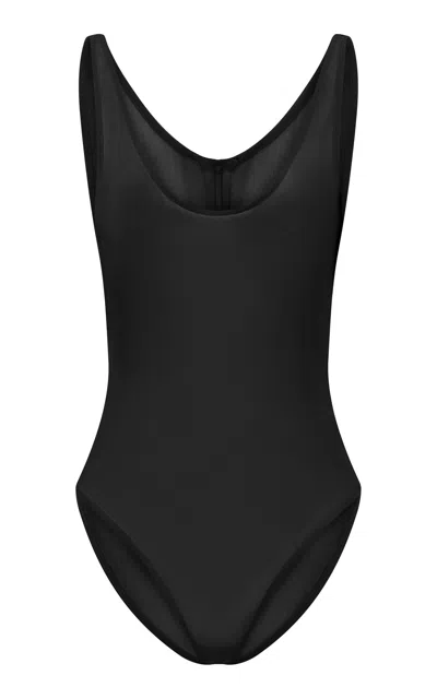 Alex Perry Power Mesh Bodysuit In Black