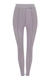 Alex Perry Power Mesh Leggings In Grey