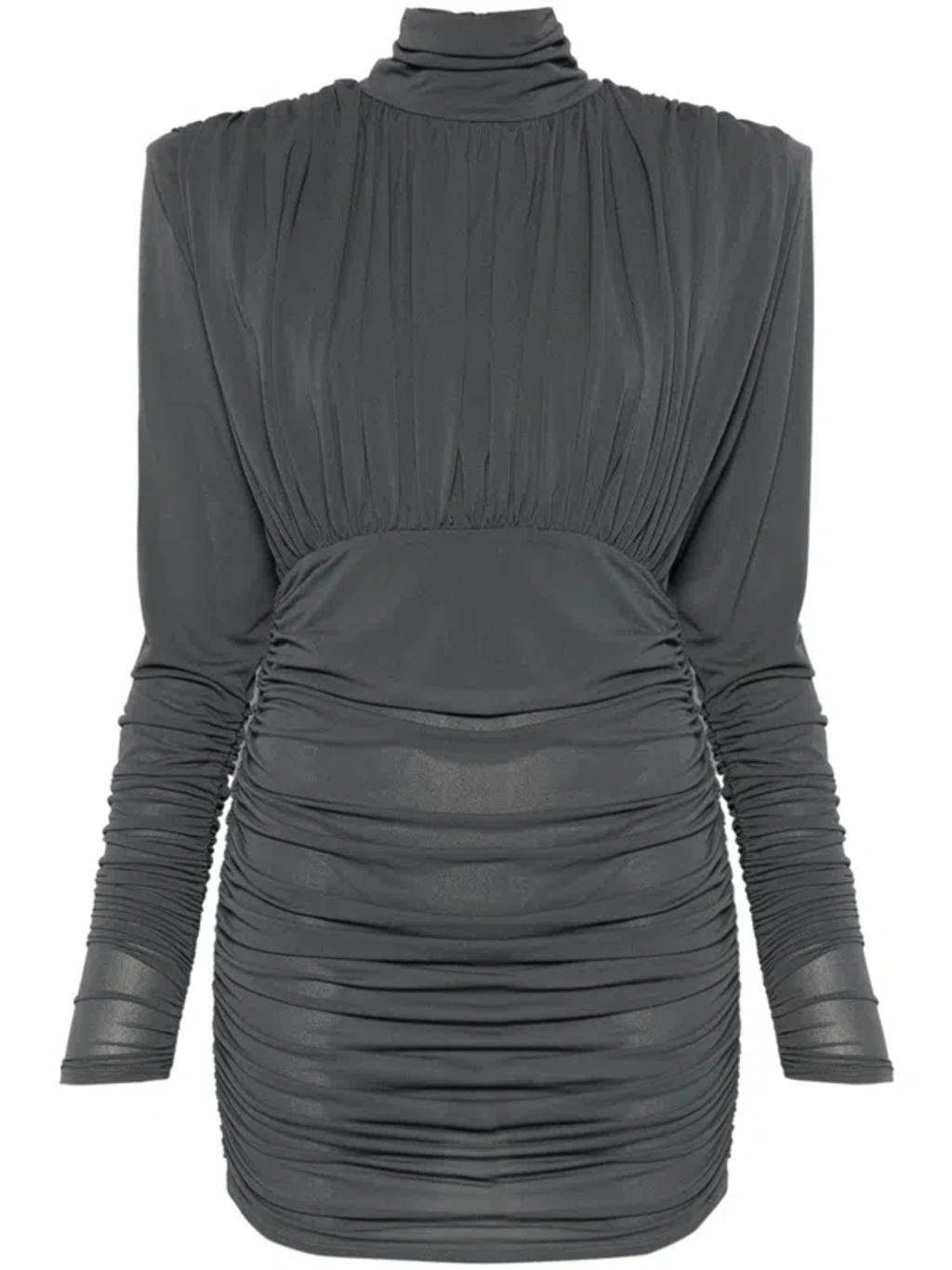 alex grey white dress Alex 4-Way Stretch Slim Dress Shirt