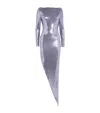 Alex Perry Sequin Asymetric-drape Gown