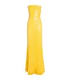 Alex Perry Sequin Strapless Gown