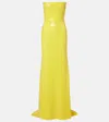 Alex Perry Sequined Corset Gown