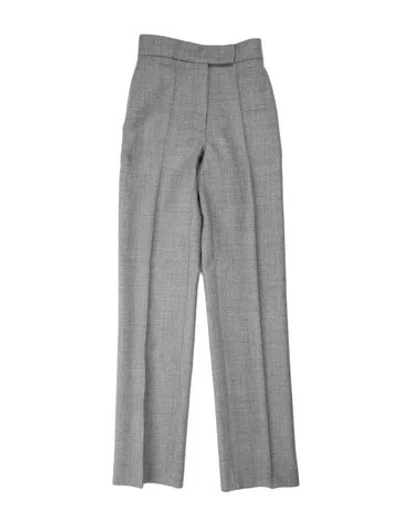 Pre-owned Alex Perry Straight Leg Pants In Gray