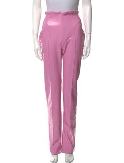 Pre-owned Alex Perry Straight Leg Pants In Pink