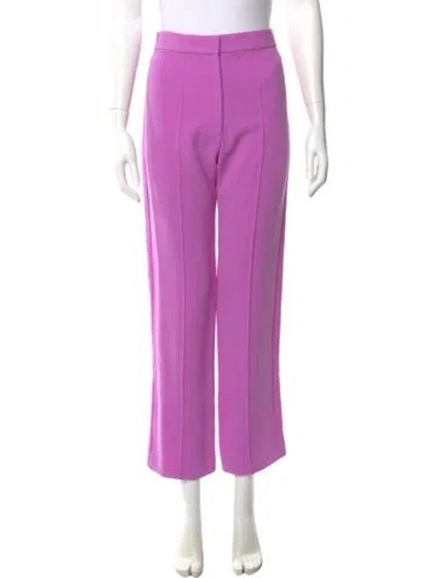 Pre-owned Alex Perry Straight Leg Pants In Purple