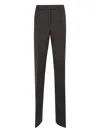 Alex Perry Tailored Trousers In Brown