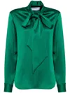 Alex Perry Tie Shirt In Green